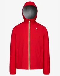 K-Way JACK  STRETCH NYLON JERSEY - Jackets - Corta RED 