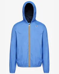 K-Way JACQUES PLUS.2 REVERSIBLE - Jackets - Corta BLUE U-BLUE D 