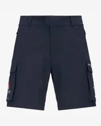 K-Way GREGES ORIENT EXPRESS TEAM AC - Shorts - Cargo BLUE DRESS 