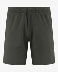 K-Way LAURENT JERSEY - Shorts - Pantaloncini sportivi GREEN BLACKISH 