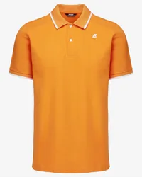 K-Way KAI - Polo Shirts - Polo ORANGE RUSSET 