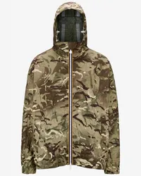 K-Way CLAUDEL 3L CRINKLE CAMOU - Jackets - Medio CAMOUFLAGE 