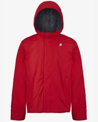 K-Way JACK RIPSTOP MARMOTTA - Jackets - Corta RED-BLUE DEPTH 