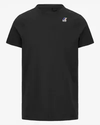 K-Way LE VRAI EDOUARD - T-ShirtsTop - T-Shirt BLACK PURE 