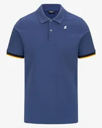 K-Way VINCENT - Polo Shirts - Polo BLUE FIORD 