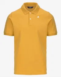 K-Way VINNIE - Polo Shirts - Polo YELLOW MIMOSA 