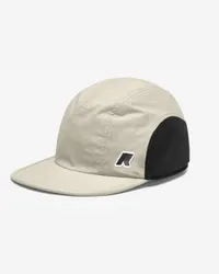 K-Way VANOISE - Headwear - Cappello con visiera BEIGE TAUPE-BLACK PURE 