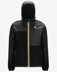 K-Way LE VRAI 3.0 NEIGE ORSETTO - Fleece - Giacca Black-Black Pure 