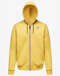 K-Way LE VRAI ARNEL HV POLY CO - Fleece - Giacca YELLOW ZAFFERANO 