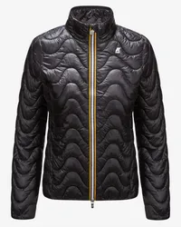 K-Way VIOLETTE QUILTED WARM - Jackets - Corta - Donna - BLACK PURE 