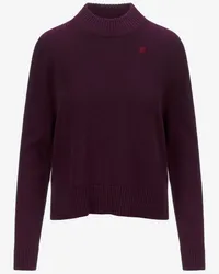 K-Way AGATA COTTON CASHMERE - KNITWEAR - Maglia - Donna - RED PORT ROYALE 