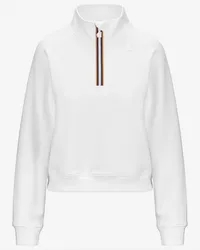 K-Way JEUNE LIGHT SPACER - Fleece - Maglia - Donna - WHITE 