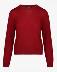 K-Way ABBI MERINO - KNITWEAR - Pull  Over - Donna - RED DK TOMATO 