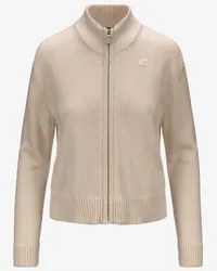 K-Way BETINNE COTTON CASHMERE - KNITWEAR - Giacca - Donna - BEIGE 