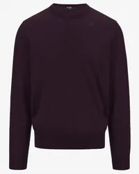 K-Way SEBASTIEN MERINO - KNITWEAR - Pull  Over VIOLET 