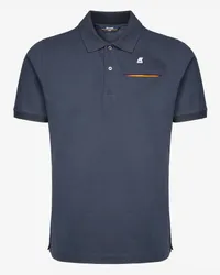 K-Way BRIAC - Polo Shirts - Polo BLUE DEPTH 