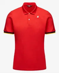 K-Way VINCENT - Polo Shirts - Polo RED 