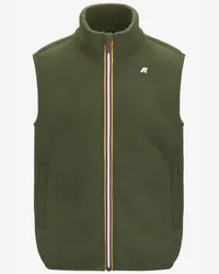 K-Way YANNICK SHERPA POLAR - Fleece - Giacca GREEN C-GREEN C 