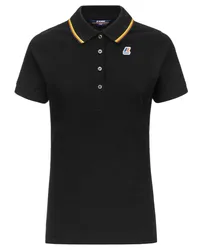 K-Way ALIZEE STRETCH - Polo Shirts - Polo - Donna - Black Pure 