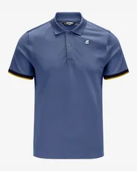 K-Way VINCENT - Polo Shirts - Polo BLUE INDIGO 