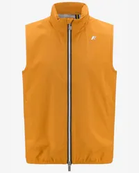 K-Way VALEN STRETCH DOT - Jackets - Gilet ORANGE MD 