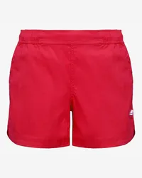 K-Way HYPE - Shorts - Pantaloncini sportivi - Donna - RED BERRY 