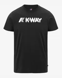 K-Way ERIC - T-ShirtsTop - T-Shirt Black Pure 