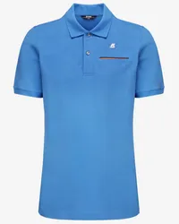 K-Way BRIAC - Polo Shirts - Polo BLUE ULTRAMARINE 