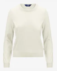 K-Way ABBI MERINO - Knitwear - Pull  Over - Donna - WHITE PRISTINE 