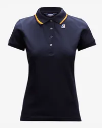 K-Way ALIZEE STRETCH - Polo Shirts - Polo - Donna - Blue Depth 