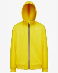 K-Way RAINER LIGHT SPACER - Fleece - Giacca YELLOW SUNSTRUCK 