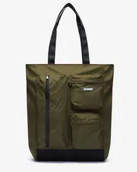 K-Way LOREY - Bags - Shopping Bag GREEN BLACKISH 