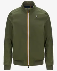 K-Way ARSENE BONDED - Jackets - Corta GREEN C-BLUE D 