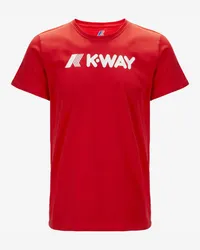 K-Way ERIC - T-ShirtsTop - T-Shirt Red 