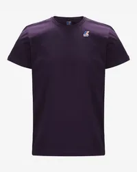 K-Way LE VRAI EDOUARD - T-ShirtsTop - T-Shirt VIOLET 