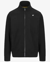 K-Way FINN HEAVY FLEECE - Fleece - Giacca BLACK PURE 