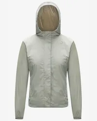 K-Way LILY MICRO RIPSTOP MARMOTTA - Jackets - Corta - Donna - GREY LT-GREY GOAT 