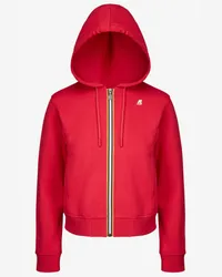 K-Way DELINE - Fleece - Giacca - Donna - RED BERRY 