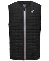 K-Way LE VRAI ROUL QUILTED LT WARM - Jackets - Gilet Black Pure 