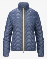 K-Way VIOLETTE QUILTED WARM - Jackets - Corta - Donna - BLUE INDIGO 