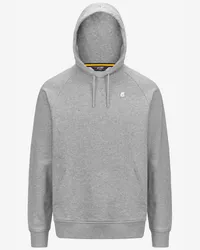 K-Way ALBAN - Fleece - Maglia GREY MEL 