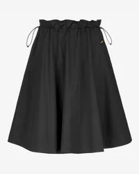 K-Way GAELA SATIN - Skirts - Longuette - Donna - BLACK PURE 