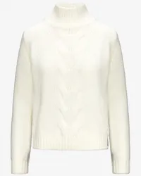 K-Way FUZZY WOOL MERINO BLEND - KNITWEAR - Pull  Over - Donna - WHITE GARDENIA 