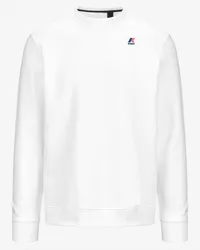 K-Way LE VRAI VILAINE HV POLY CO - Fleece - Maglia WHITE 