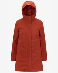 K-Way MATHIEL BONDED PADDED - Jackets - 3/4 lunghezza - Donna - RED POMPEIAN 