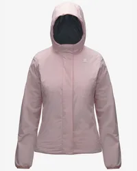 K-Way LILY MICRO RIPSTOP MARMOTTA - Jackets - Corta - Donna - PINK SOFT LILLA-BLUE DEPHT 