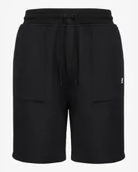 K-Way THEOTIME LIGHT SPACER - Shorts - Pantaloncini sportivi Black Pure 