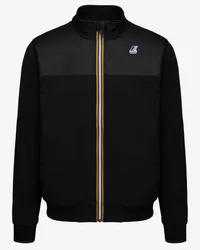 K-Way LE VRAI AUGUREN UVP - Fleece - Giacca BLACK PURE 