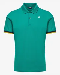 K-Way VINCENT - Polo Shirts - Polo GREEN 