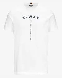 K-Way ODOM TYPO EST. - T-ShirtsTop - T-Shirt WHITE 